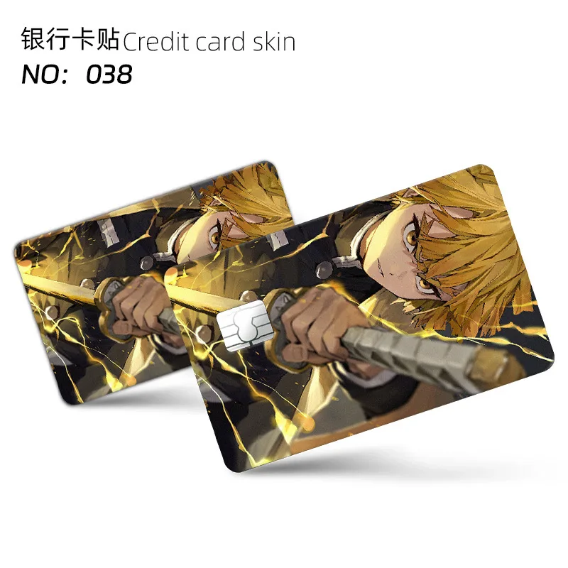 Debit Credit Card Sticker Custom Bank Card Brand Logo Printing Packaging Label