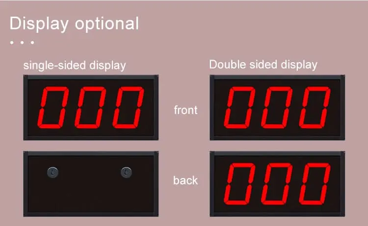 Cheetie Cp09 Big 999 Days Hours Seconds Digital Led Electronic 3 Digit ...