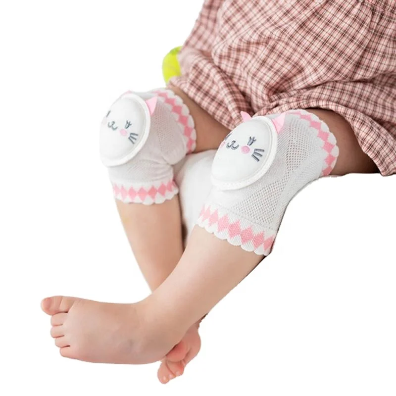Baby Knee Pads Toddler Boys Girls Crawling Anti-Slip Warm Knee Protector 1Pair
