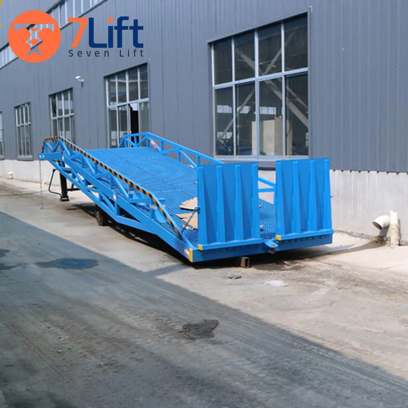 Mobile Loading Dock Ramp Container Ramp for Forklit Hydraulic Ramp Lift