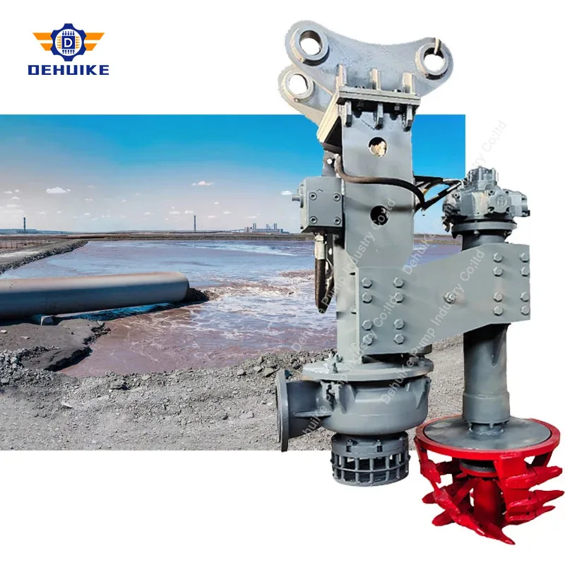 Excavating Machinery Mining Dredger Sand Large Hydraulic Capacity Dragflow Pump High Efficiency Submersible Slurry Pump