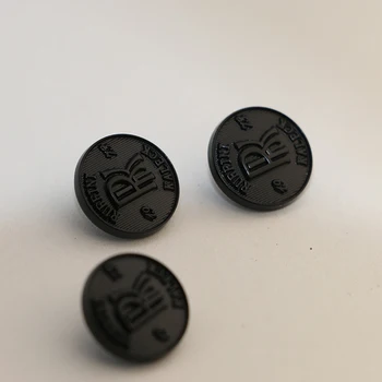 High Quality Customizable Clothing Accessories Eco-Friendly Electroplating Sewing Buttons for Garments