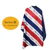Barber striped bib