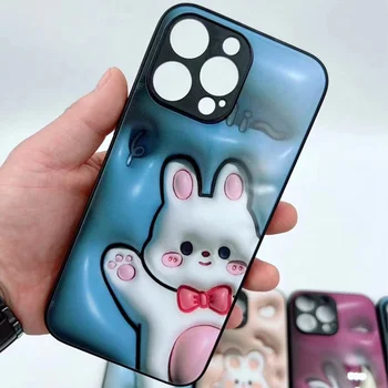 hot sell popular wholesale price new arrival custom cute cartoon 3D mobile phone case for iphone 15 14 13 12 11 pro max plus 7 8