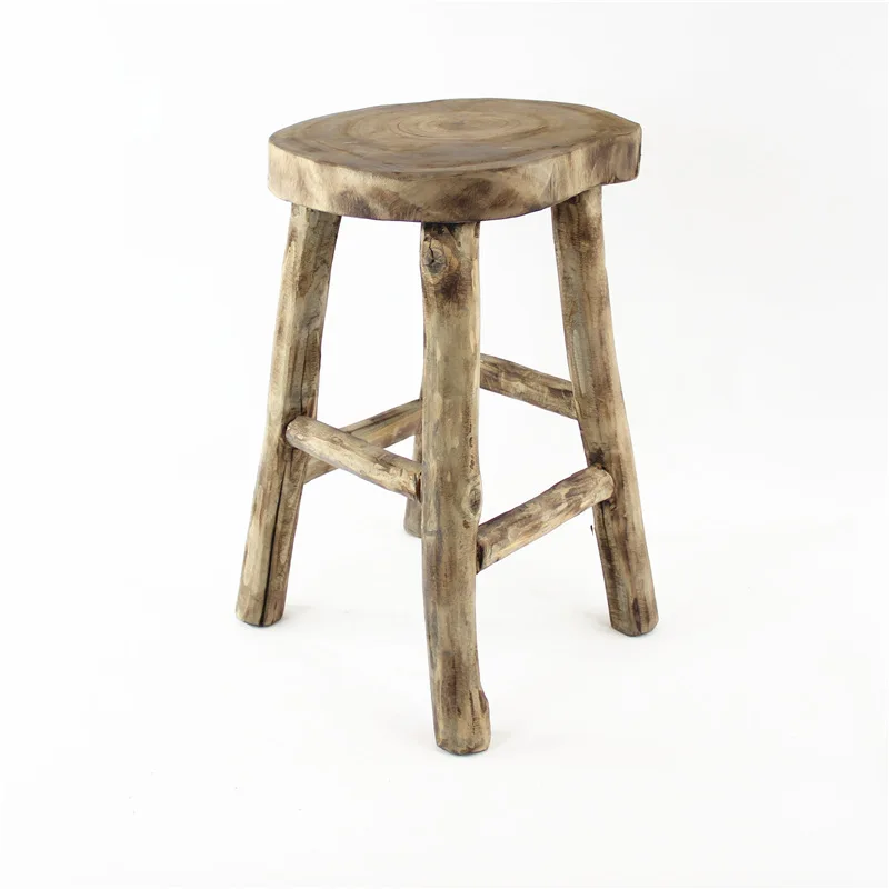 Outdoor Furniture Homemade Tractor Stool Rustic Indoor Decorative