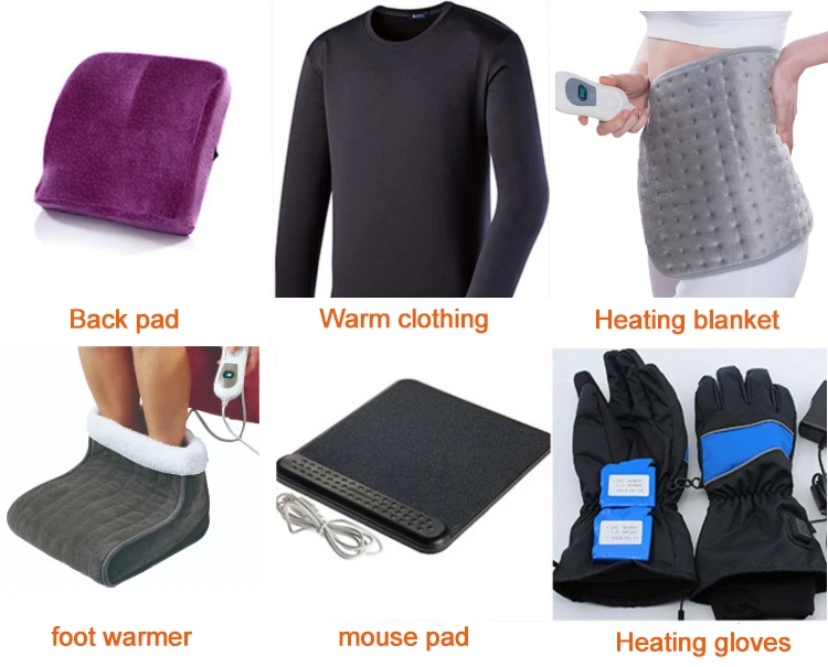 5v Usb Graphene Far Infrared Carbon Fiber Electric Heating Pad For Clothes Buy Heating Pad