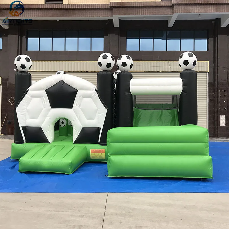 Wholesale Soccer Theme House High Quality Football Trampoline for Rental From m.alibaba.com