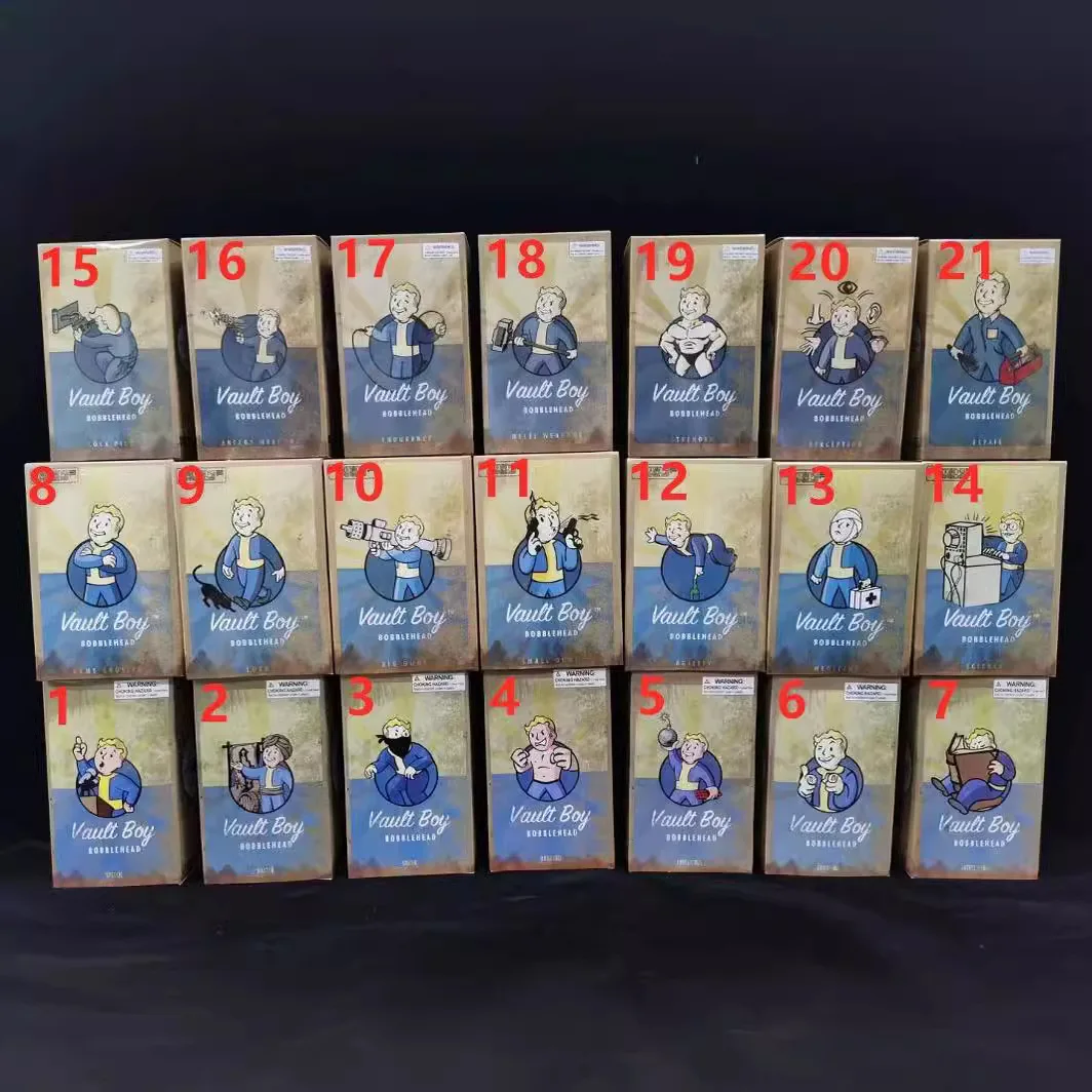 Fallout Cartoon Style - Vault Boy Figure Toy with Box