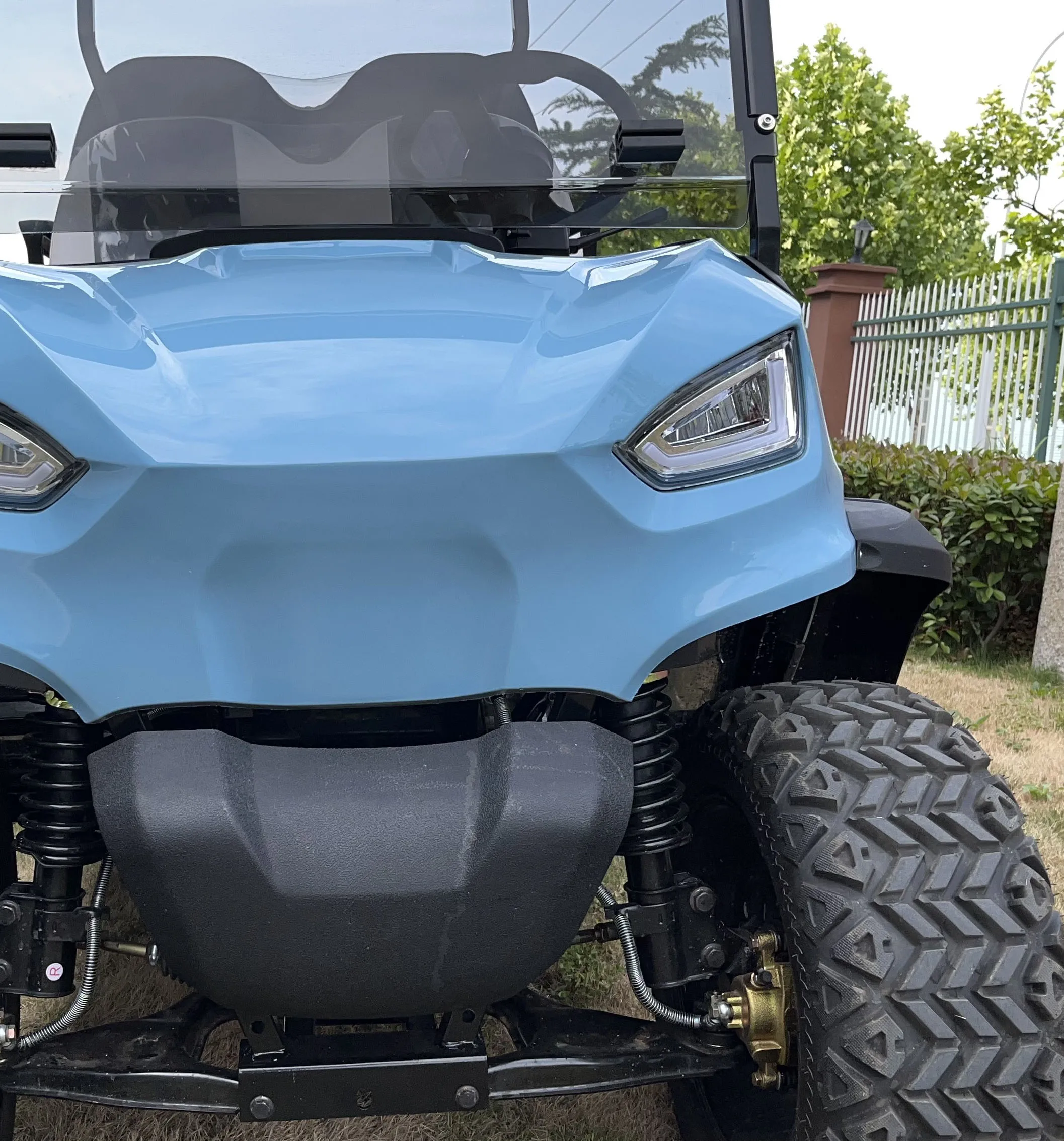 72v Ac System 4x4 Long With Ce Electric Utility Off Road Golf Cart For