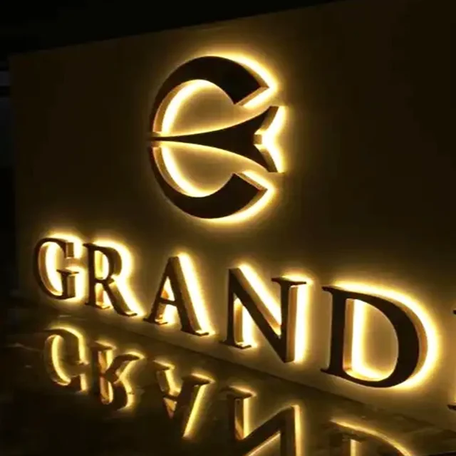 High Quality Customization Led Letter Sign Factory Cheaper 3d logo Backlit  Sign Led Sign Letter Light Business Signage
