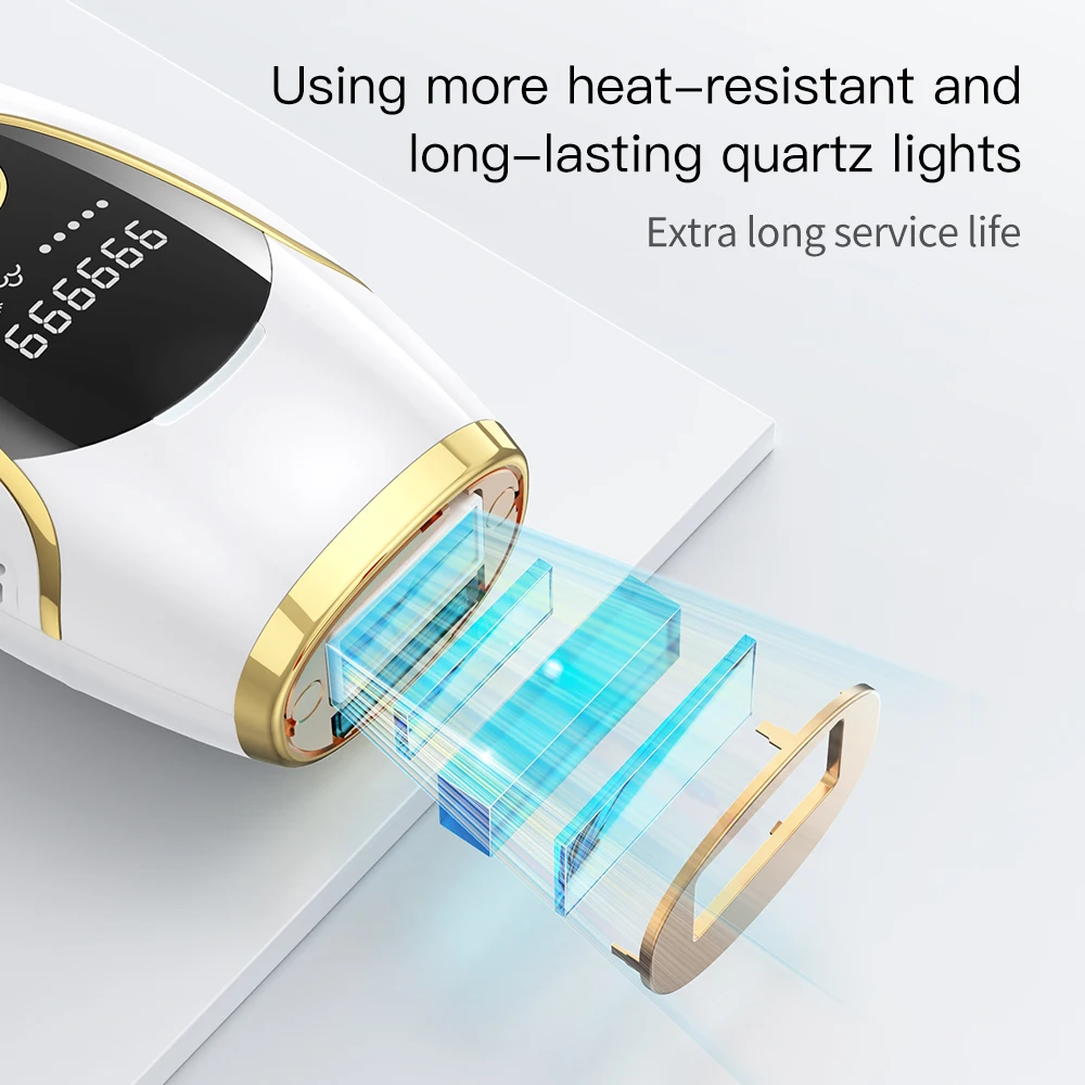 Handset Mini Hair Removal Laser Ipl Permanent Ice Cool Laser Hair ...