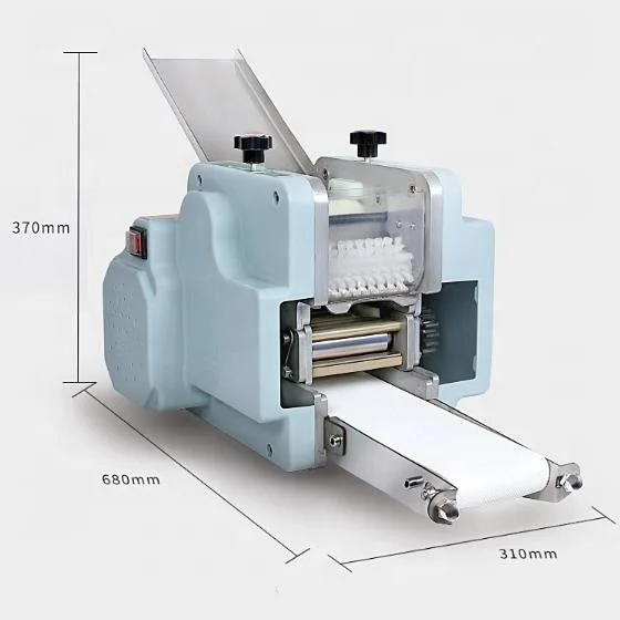 Multifunctional Gyoza Wonton Dumpling Skin Wrapper Making Forming Machine for Sale