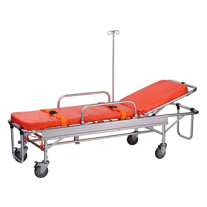 Manufacturer Price Hospital Rescue Emergency Patient Transfer Wheel Ambulance Stretcher