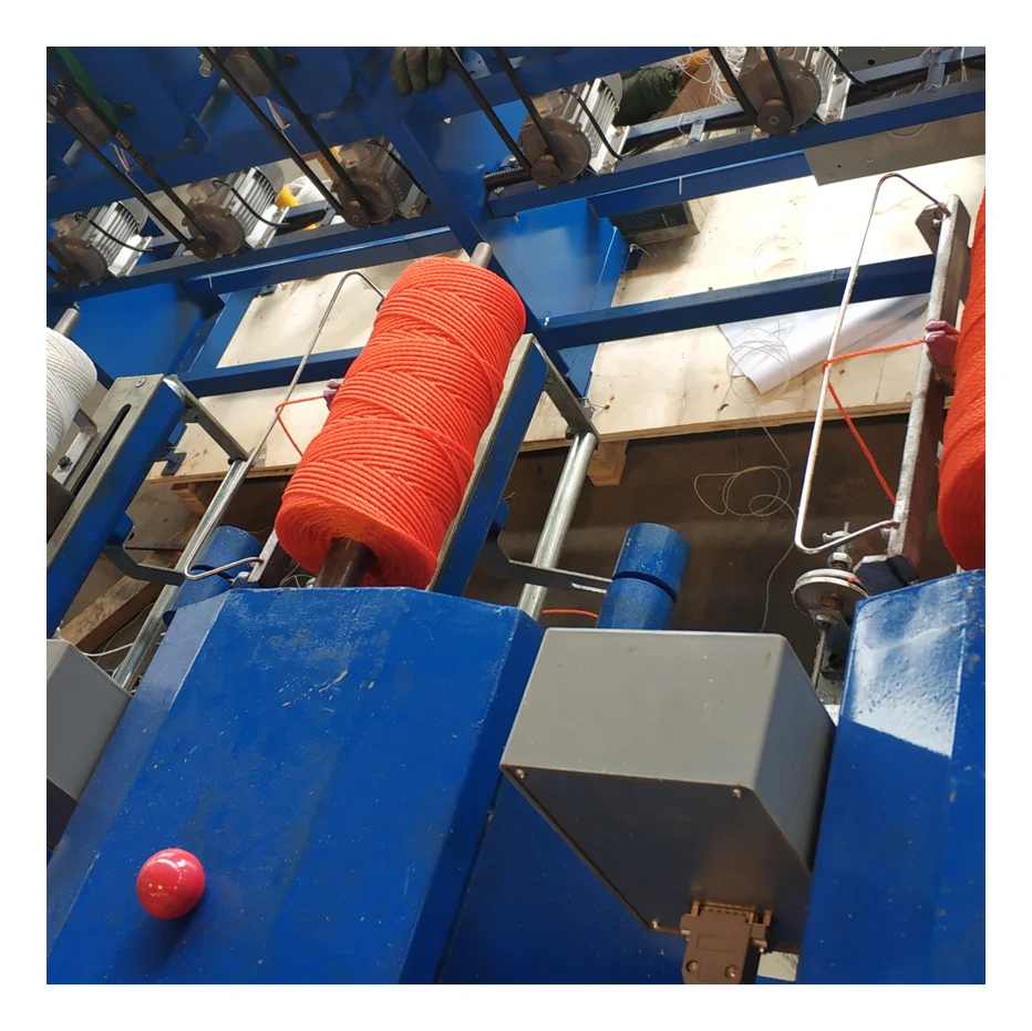 Custom Outer Packaging 6 Heads New Design Cotton Spool Winder Machine