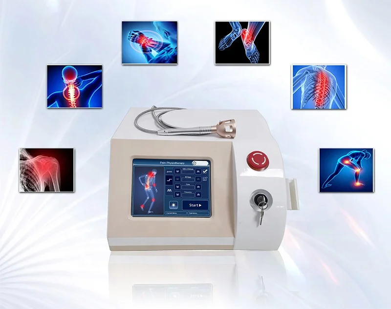 3 wavelength 810nm + 980nm +1064nm Physical Therapy Pain Treatment Laser Arthritis Stiff Cervical machine