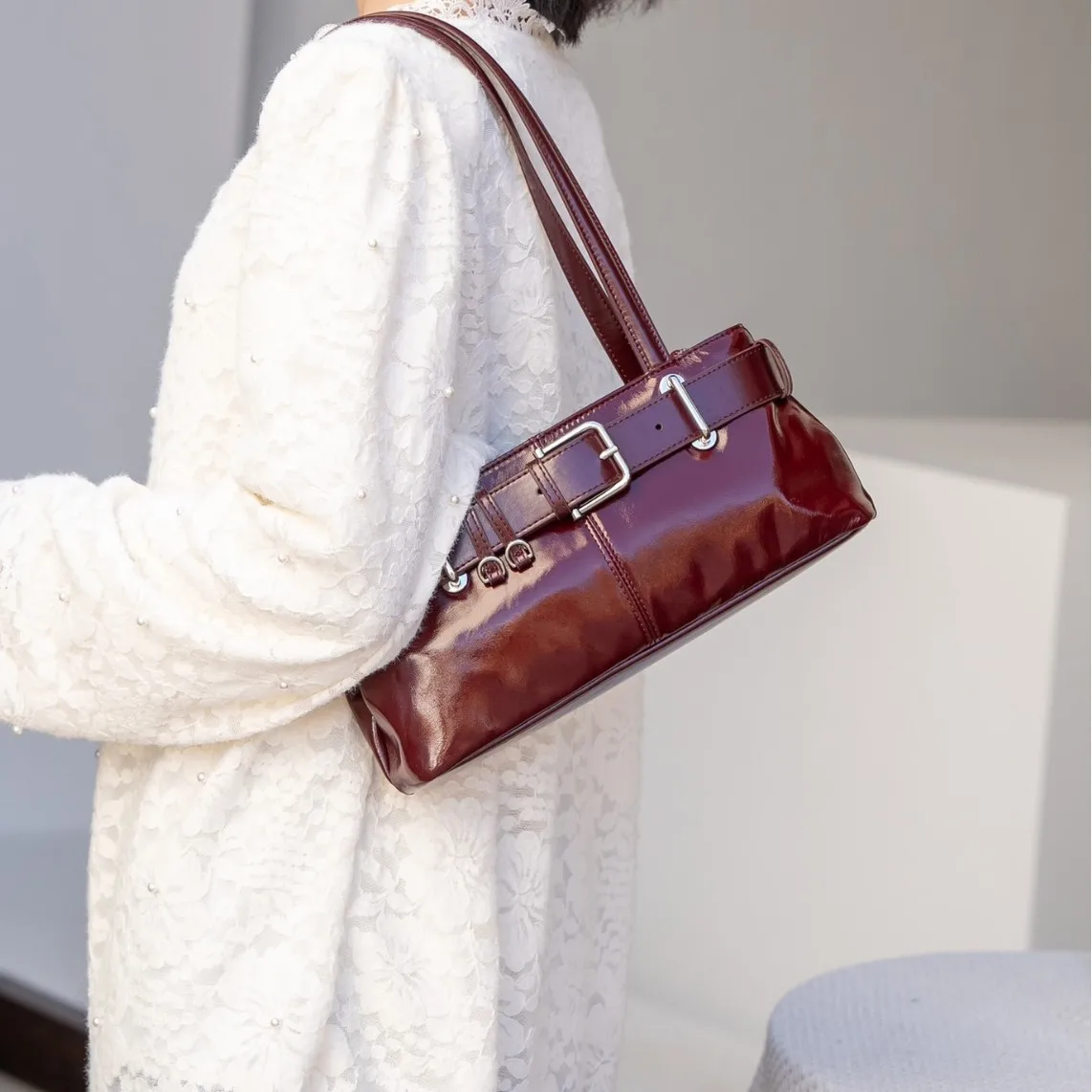 Tote Bag Small High-end Sense All-in-one Armpit 2025 Simple Fashion Single Shoulder Bag