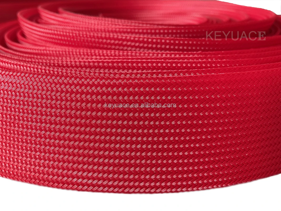 Plastic Braid PET Expandable Sleeving for Electrical Cable Protection