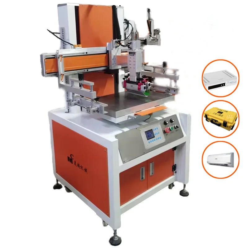 High Accuracy Flatbed Screen Printing Machine 4060 Desktop Type for PE Bag and Paper and Plastic Material Product Printing
