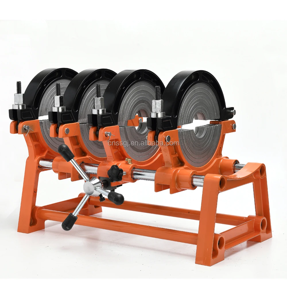 Manual HDPE Pipe Jointing Machine HDPE Butt Welding Machine 250mm Hand PE Thermofusion Welding Machine