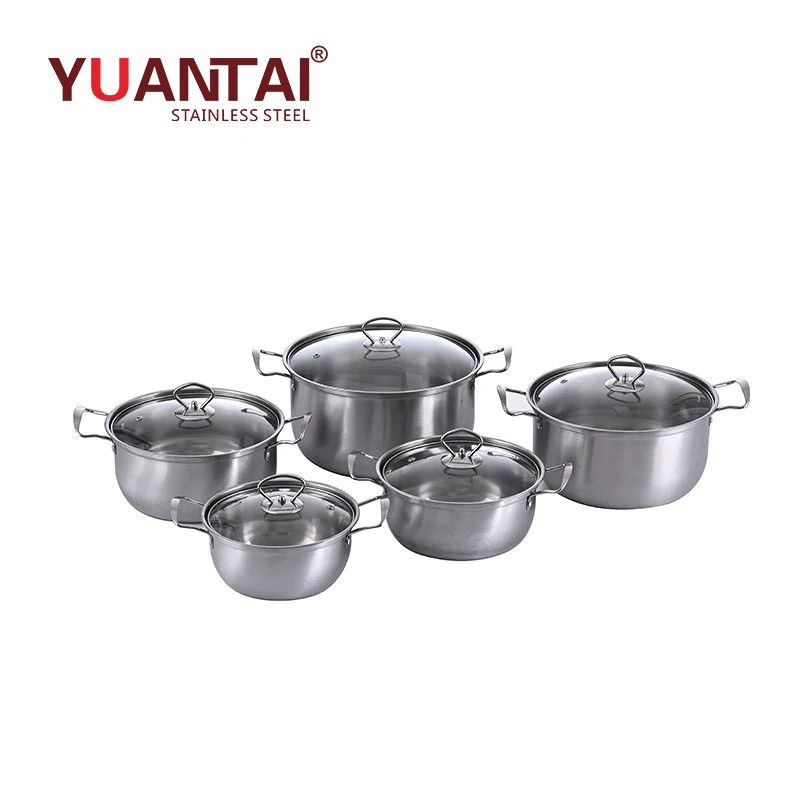 2022, Лидер продаж, набор кухонных супов, кастрюль, набор из 5 штук, кастрюля, кастрюля из нержавеющей стали