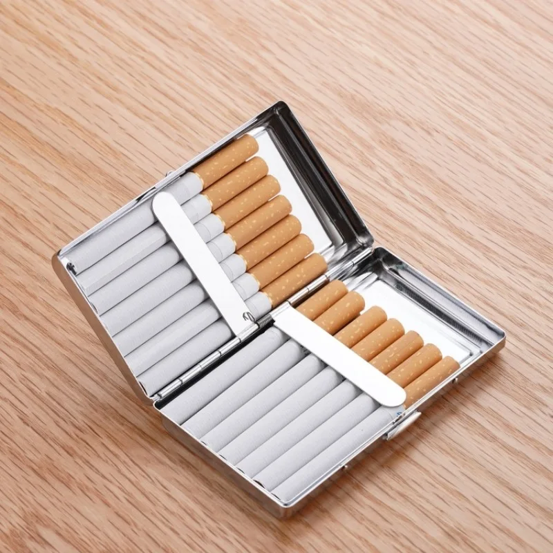 Factory Wholesale Metal Cigarette Cases & Portable Holders Customizable Protective Cases preview 4