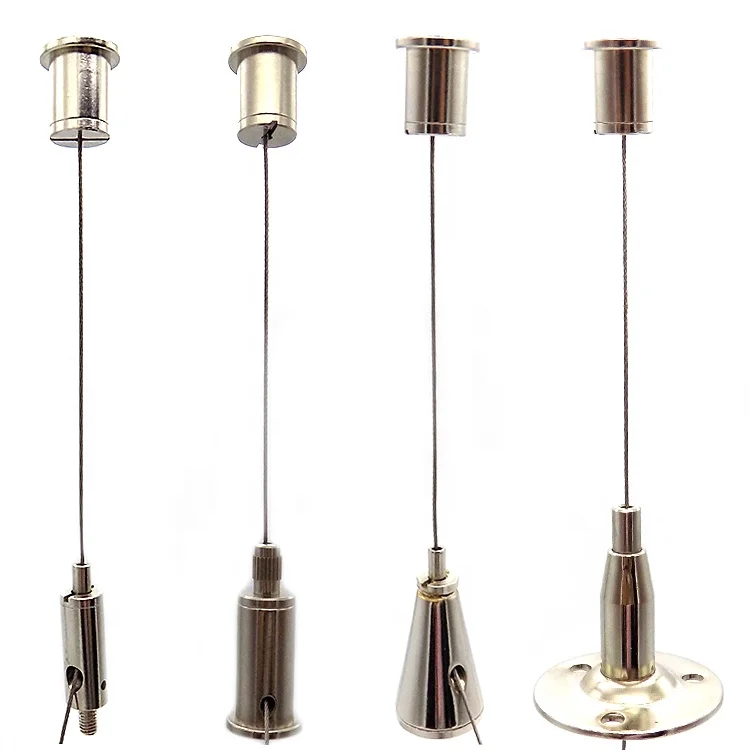 1.5mm Lighting System Suspending LED Lights Steel Wire with Ceiling Attachment