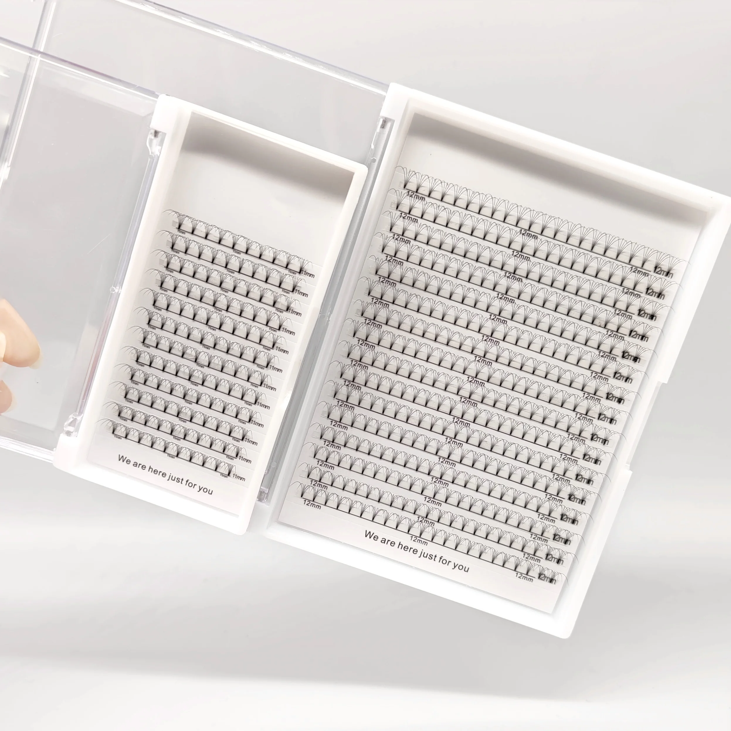 Cashmere Feel Lashes 2019 Faux Mink 3d Volume Lashes Flare Eyelash Extension