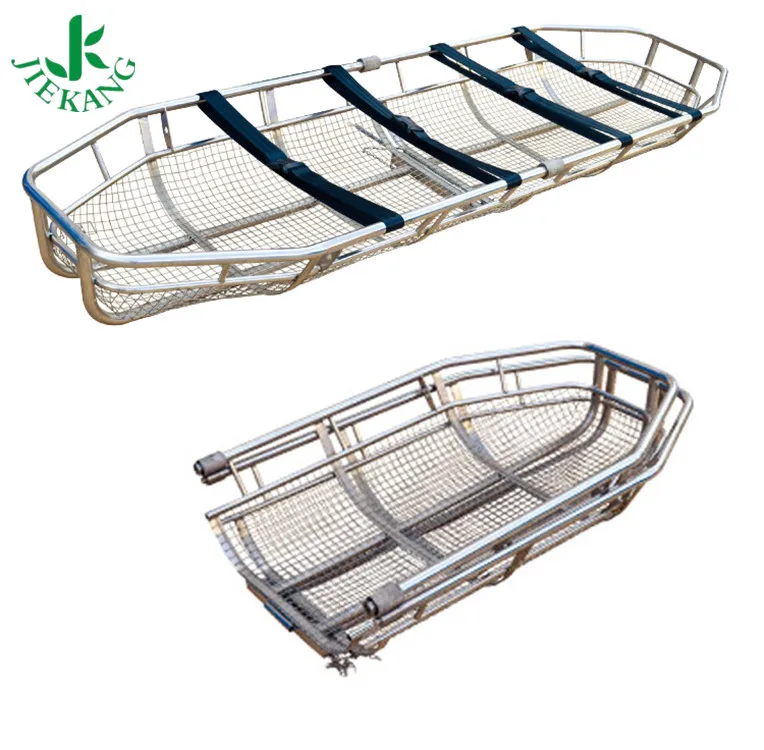 New Design Stainless Detachable Hospital Medical Rescue Basket Stretcher For Sale