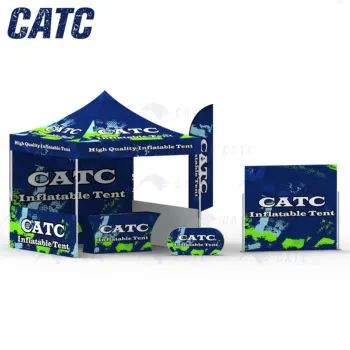 CATC Free 3D Design Stretch Tent for Events Commercial Aluminum Frame Pop- Up Tent Advertising Canopy Business Tent