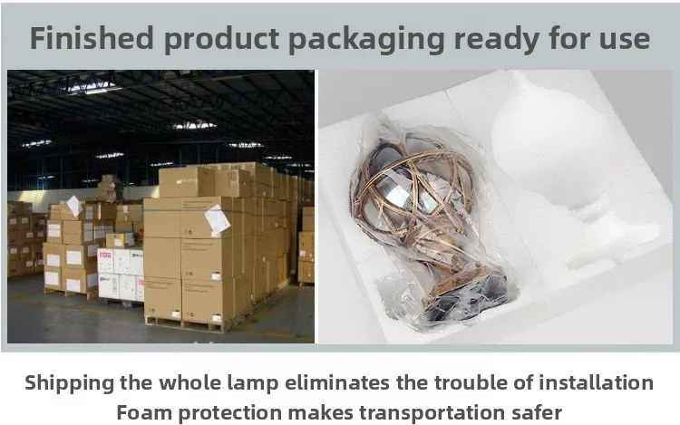 Packaging & shipping specifications