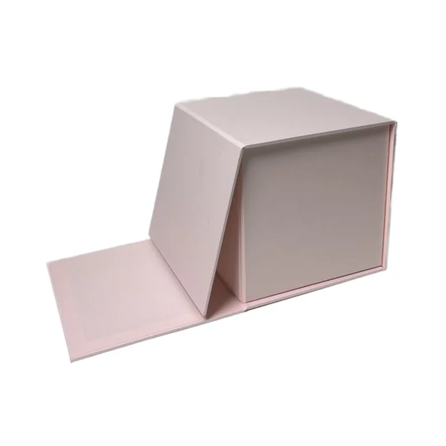 Custom Luxury  Folding Magnetic Closure Large Size Skin Care Clothing Packaging Paper Gift Box For Present