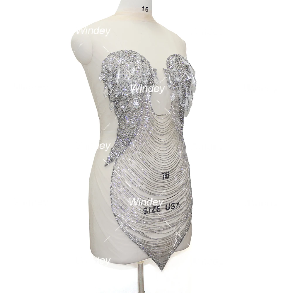 clear beads for dress Adrianna Papell Women's Beaded Neckline Mikado Gown - Blue - Size 12