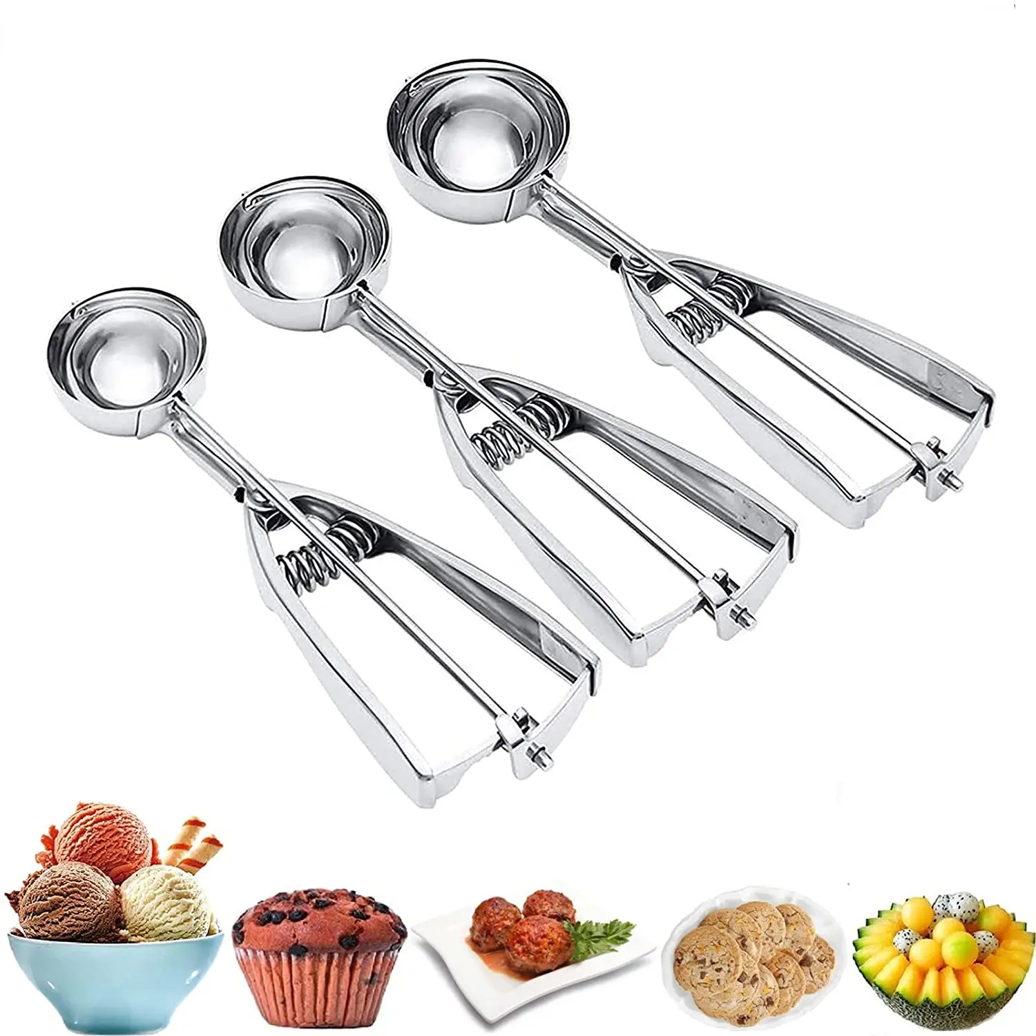 Dropship SUPER SCOOPER Your 3 In 1 Fruit Scooper & Melon Baller to