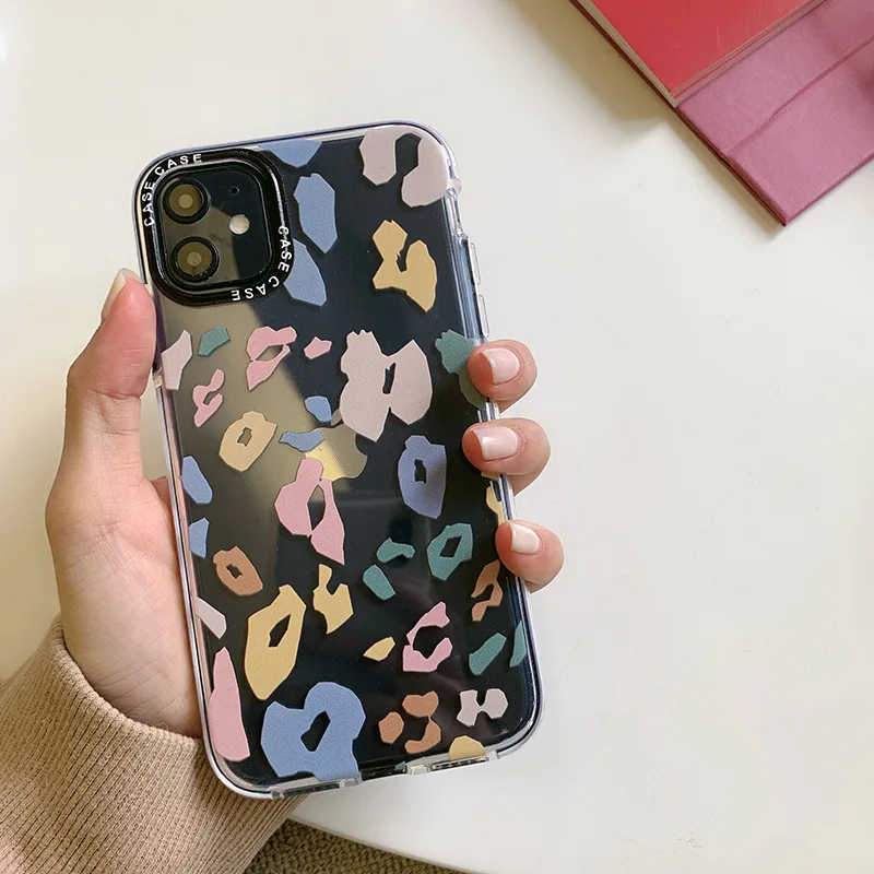 时尚透明豹纹手机手机壳为iphone 12 Pro Max 为iphone 12手机壳定制设计清晰 Buy 为iphone 12例硅胶定制设计清晰product On Alibaba Com