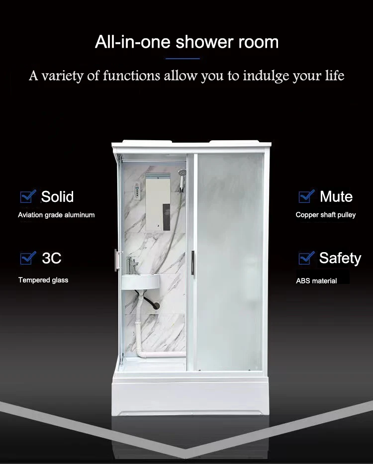 Portable Bathrooms Prefab Bathroom Pods Allinone Shower Room