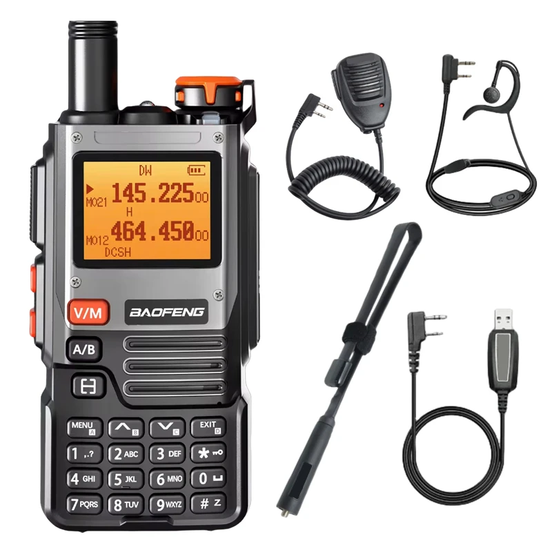 thumbnail image 2 of Baofeng UV-6 Dual-Band VHF/UHF Portable Two-Way Radio – 5W, 128 Channels, Long Range Walkie Talkie 2 of 5