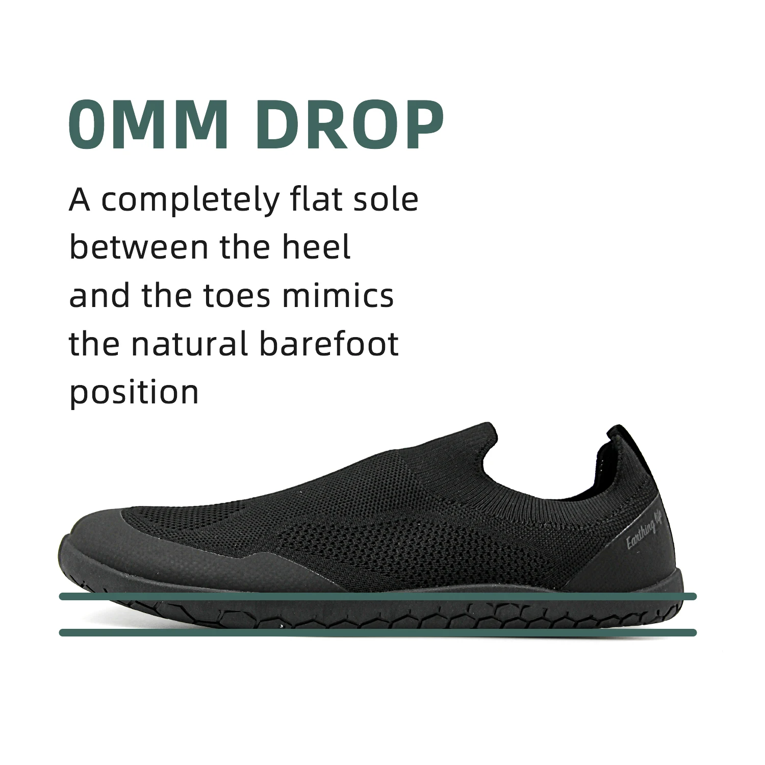 Stay Grounded with Our Comfortable and Stylish Barefoot Slip-On Work Shoes  for Earthing Everyday Wear and Health