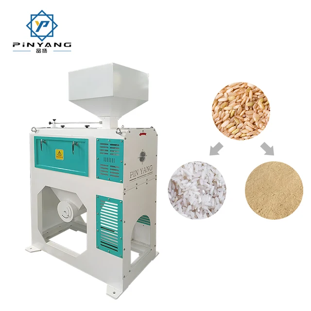 Mnmf18 Low Temperature Emery Roll Rice Whitener Rice Milling Machines for Grain Processing Machinery