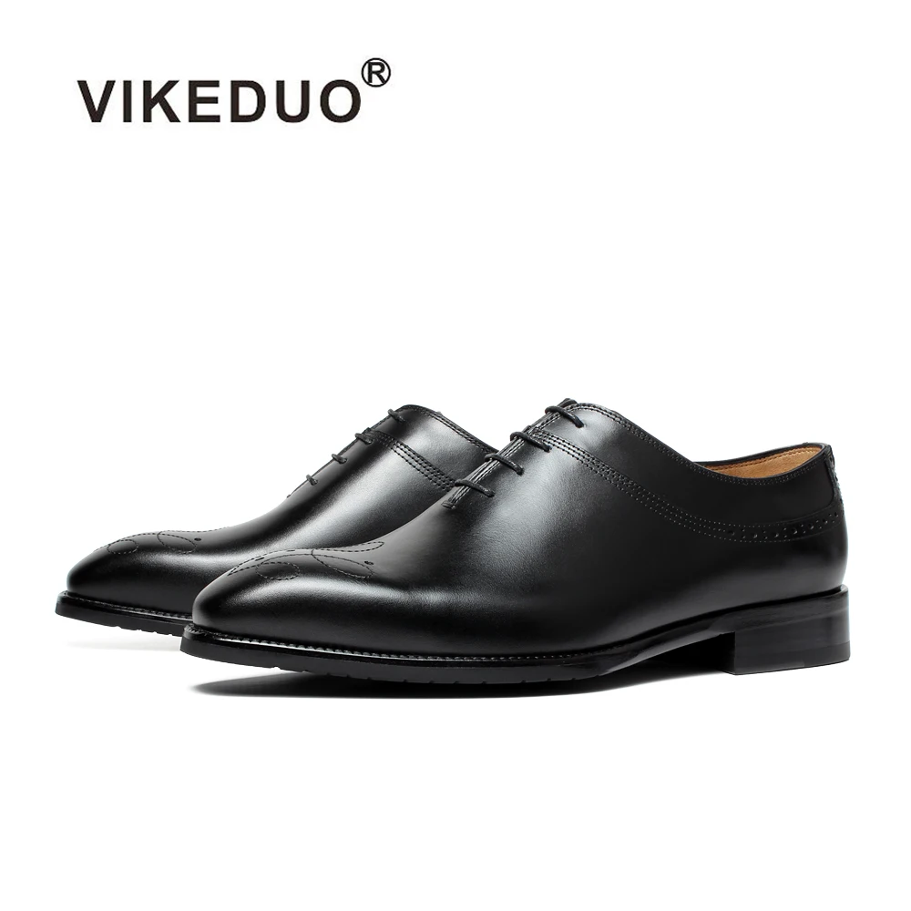 Vikeduo-zapatos Negros De Piel Auténtica Para Hombre,Calzado Elegante Y Cómodo Para Oficina - Buy Zapatos De Negro Genuino Para Hombre,Zapatos Negros De Cuero Para Hombre,Zapatos De Oficina Para Hombre Cuero
