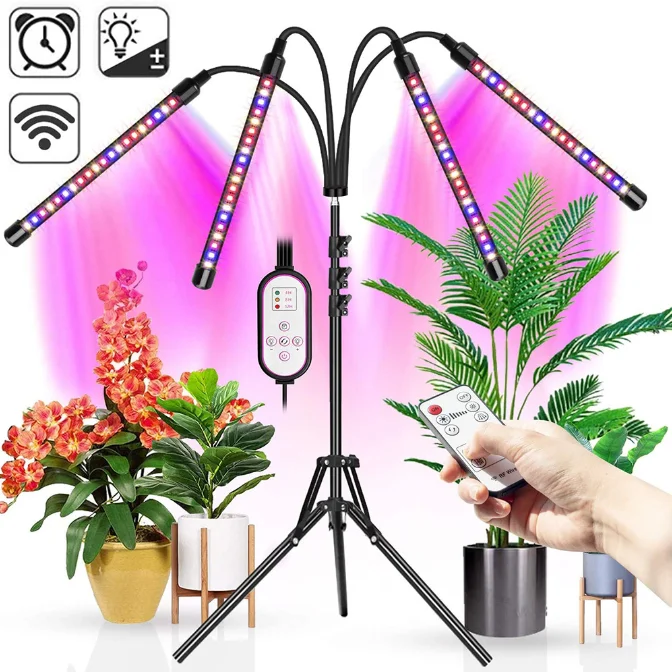 USB Led Plant Grow Light DC5V Full Spectrum for Indoor Plants Flexible Holder 