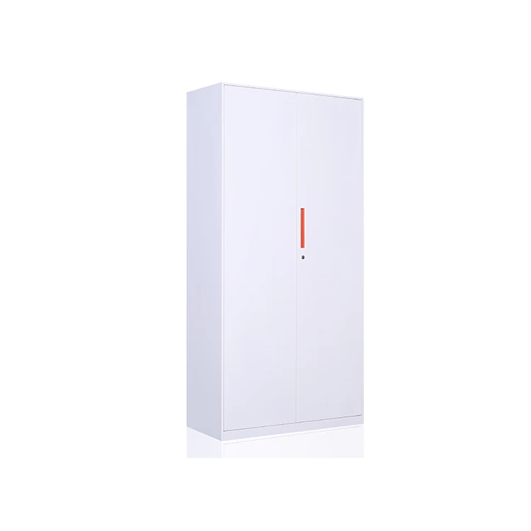 Металлический шкаф для хранения, 2 двери, стальной шкаф для файлов с раздвижной дверью, офисное оборудование