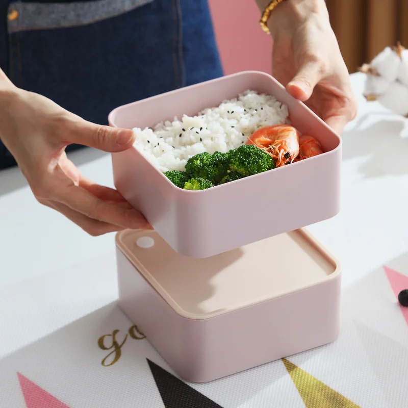 Fashion Japanese Bento Box Double Food Container