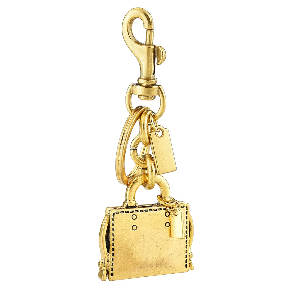 Einfacher, modischer Metallanhänger-Schlüsselanhänger für Damen, ideal für Schulranzen und Schmuck. Großhandel für Taschenaccessoires._voghion.com