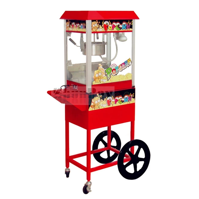 Hot Sale 8oz Popcorn Machine With Trolley Buy Popcorn Machine Popcorn Machine Trolley Product On Alibaba Com