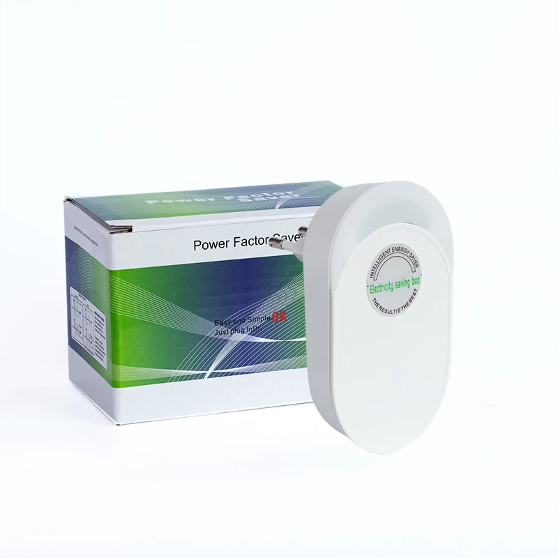 Smart Sleek Design Power Energy Saver Stable Voltage and Balance the Current with LED Lights to Indicate Operation Energy Saver