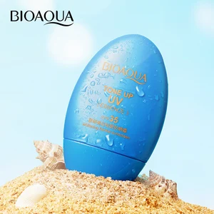 Bioaqua OEM Private Label Korean Moisturizing Nourishing SPF35 Best Skin Care Whitening Sunscreen Cream