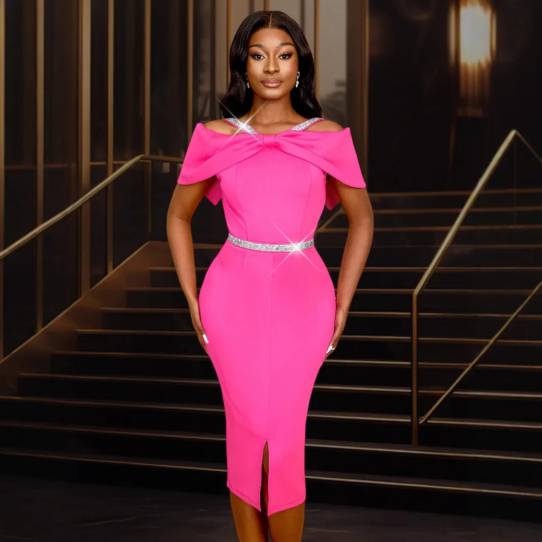 2025 New Arrival Formal Elegant Office Ladies Office Wear Dresses Ladies  Office Wear Dresses Dress
