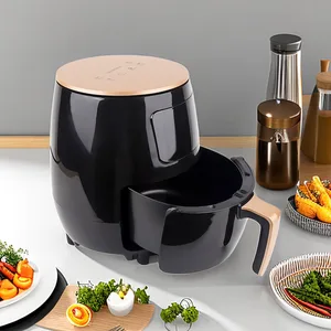 Household 6L Touch Screen Double Air Fryer Electric Deep Fryer Oven Smart Air Fryers With Independent Baskets