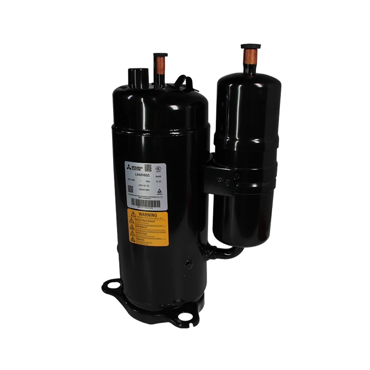 Rotary Compressor for Air Conditioner R22 Mitsubishi LH48VBAC 40kg 1 Year Warranty Stainless Steel Brass Copper 28000BTU Cooling
