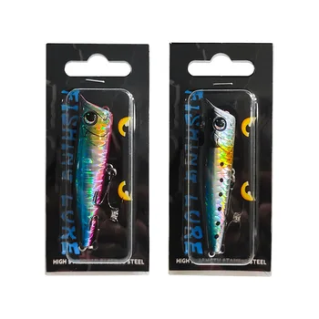 Word Dog Super Long-distance Sea Fishing Wave Climbing ABS Material Hard Bait Hooks Floating Water Mino Jet Bass – Hard Lure – view 2